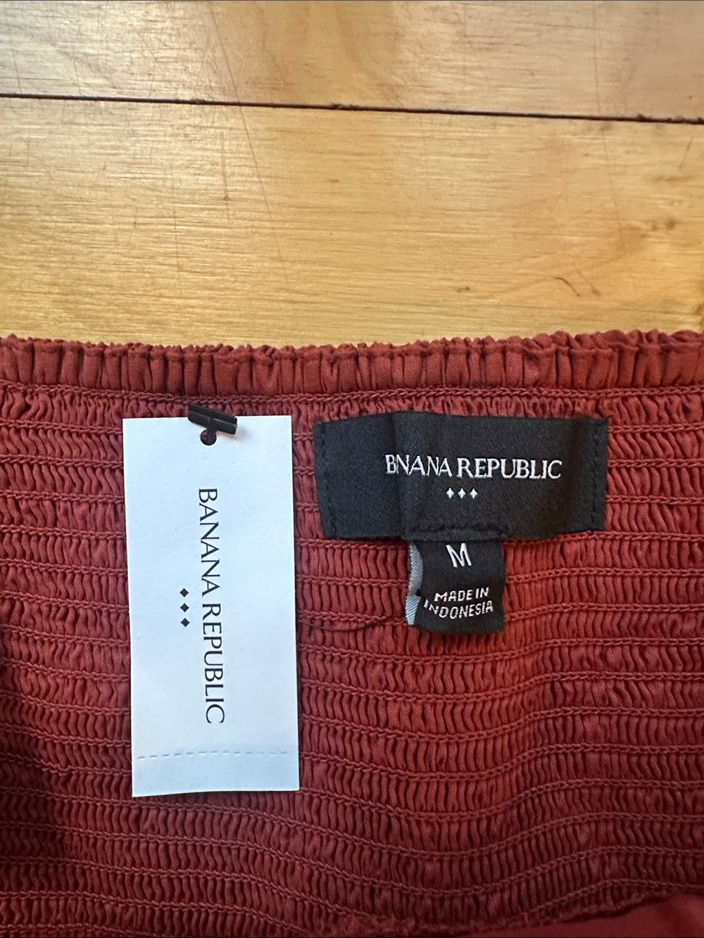 NWT Banana Republic Gathered Empire-Waist Midi Dress Sz M - Picture 5 of 11